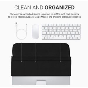 Kwmobile Cover Compatible with Apple iMac 27" / iMac Pro 27" NEW